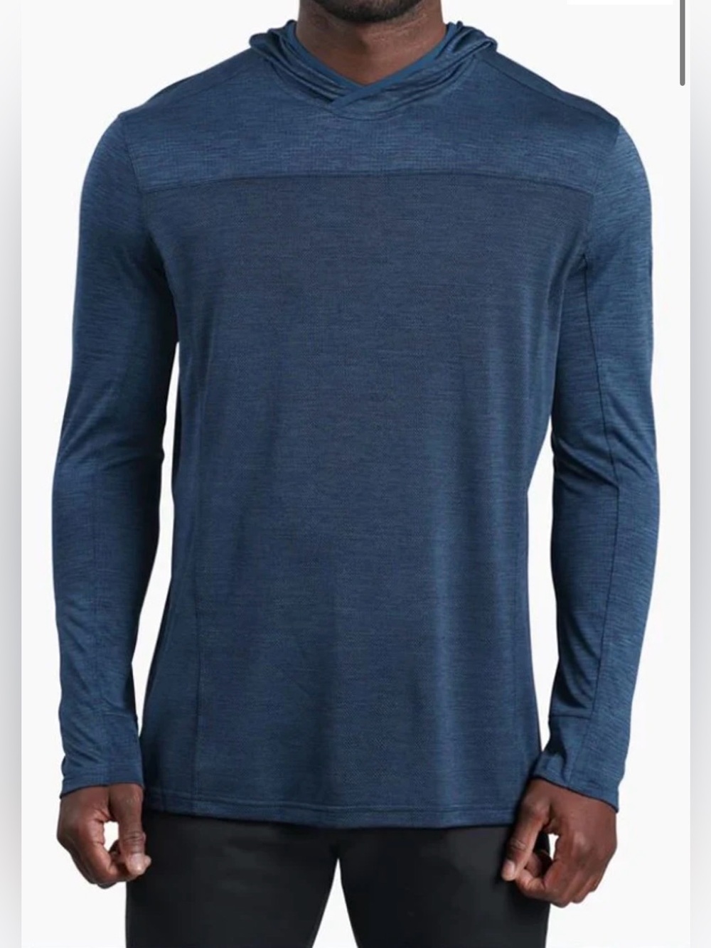 Kuhl engineered hoodie mens small navy gorpcore hiking outdoors hiking